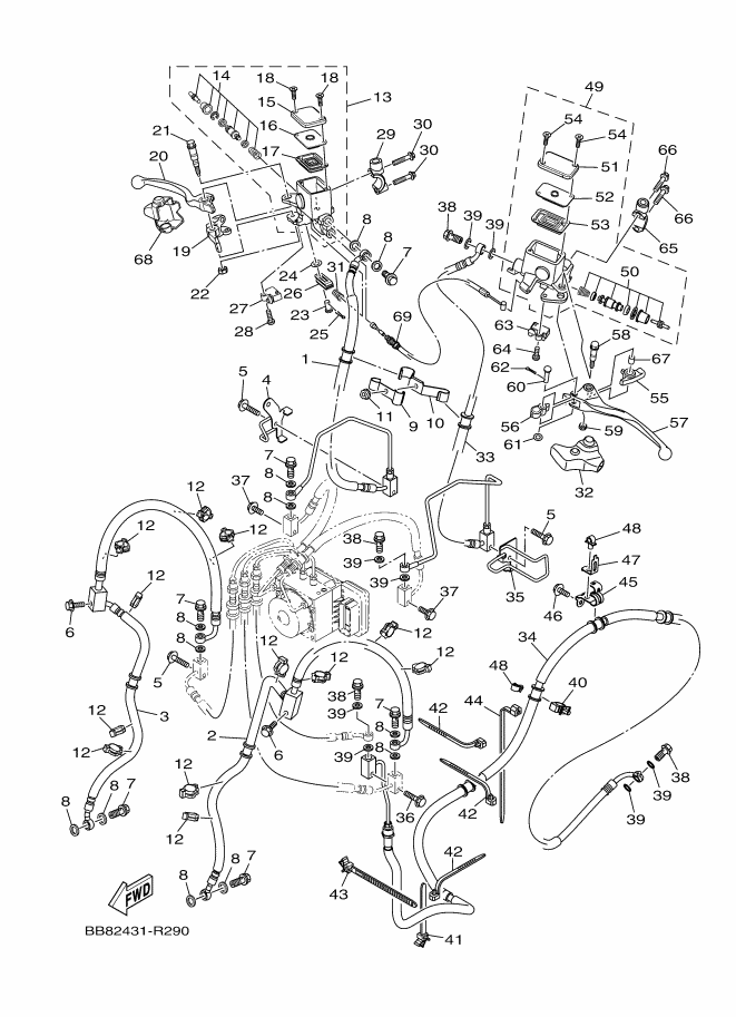 Front Master Cylinder