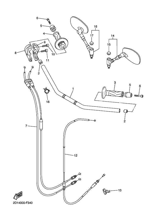 Handlebar Cable