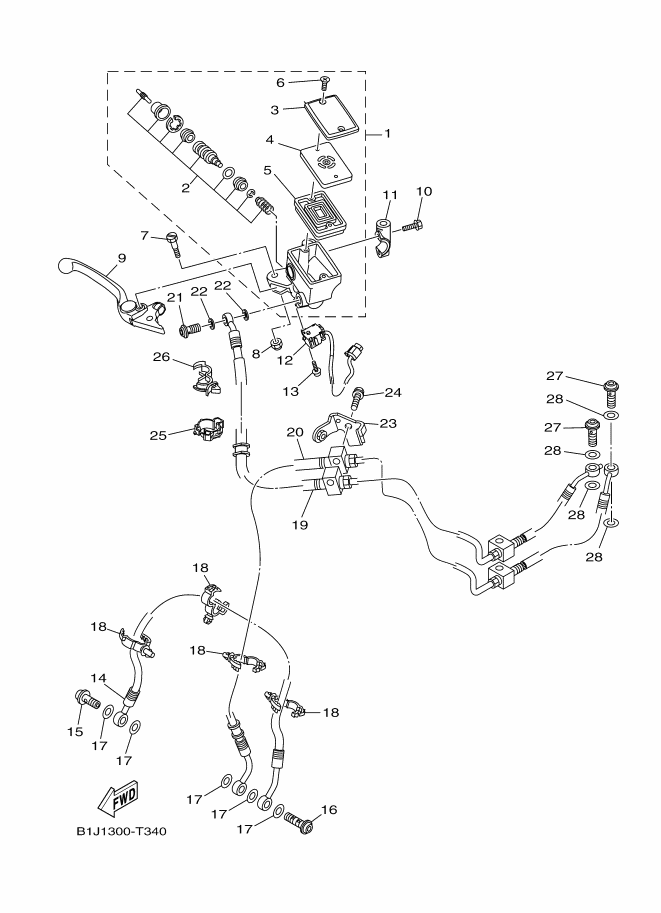 Front Master Cylinder
