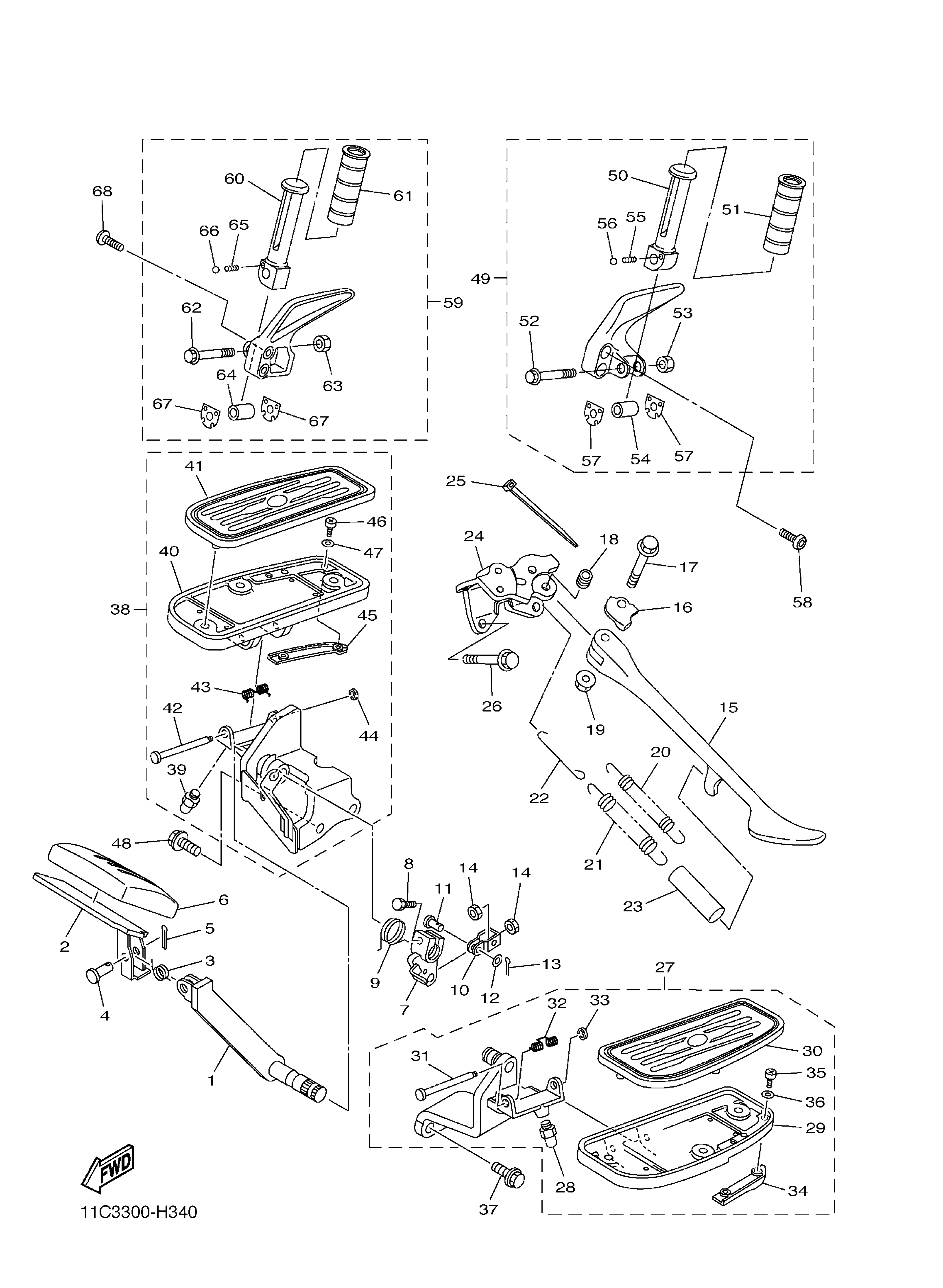 Stand Footrest