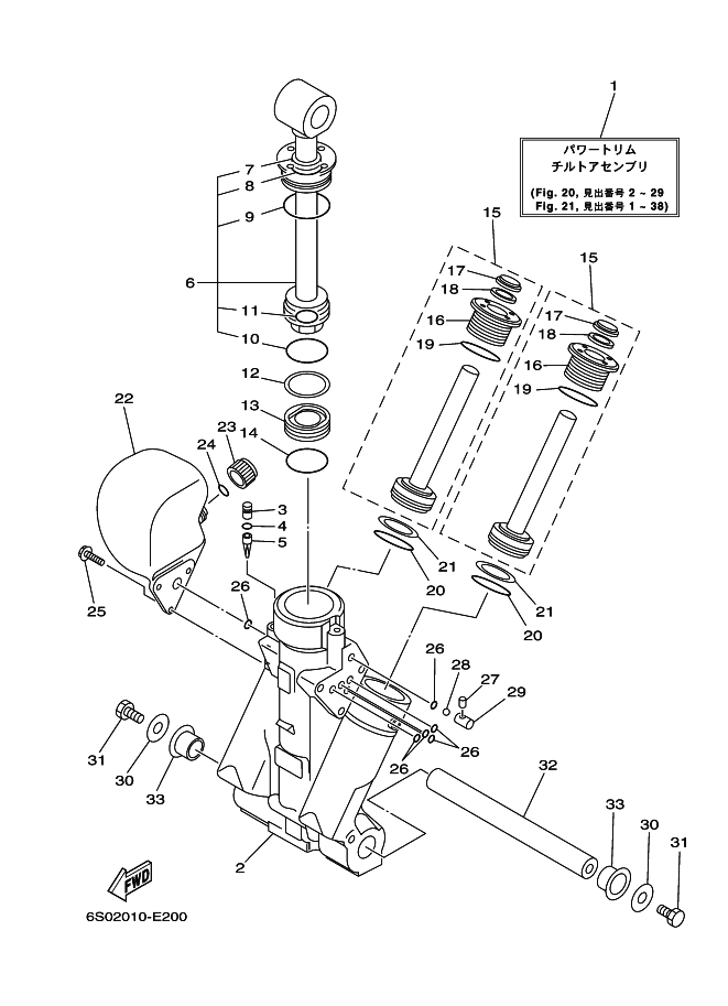 Power Trim & Tilt Assembly