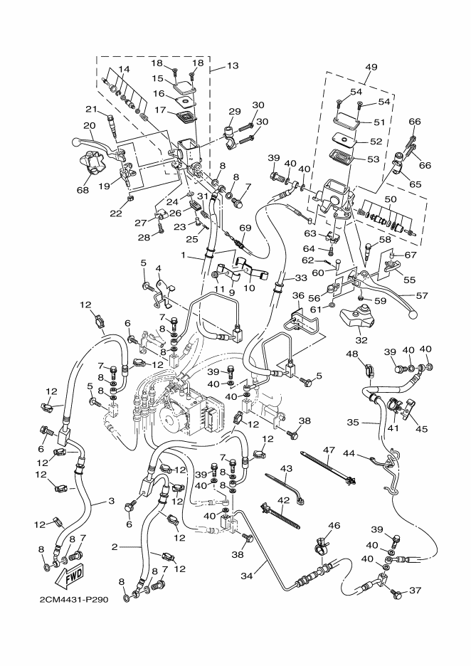 Front Master Cylinder