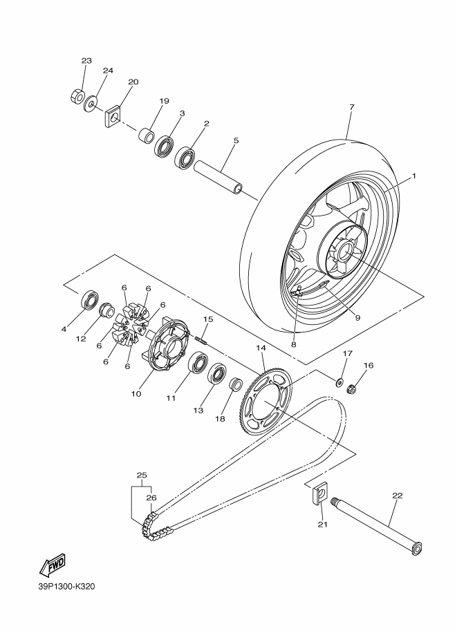 Rear Wheel
