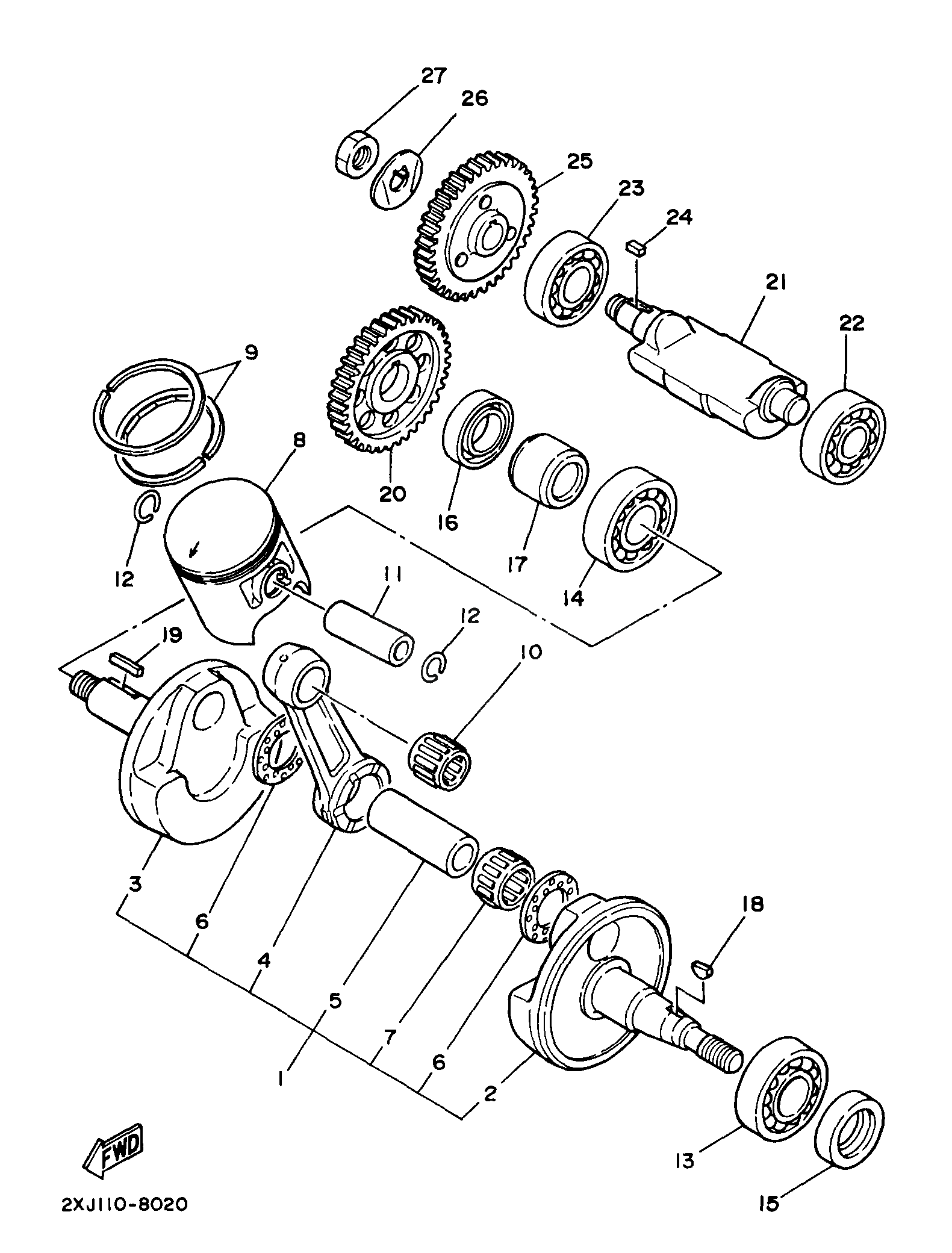 Crankshaft Piston