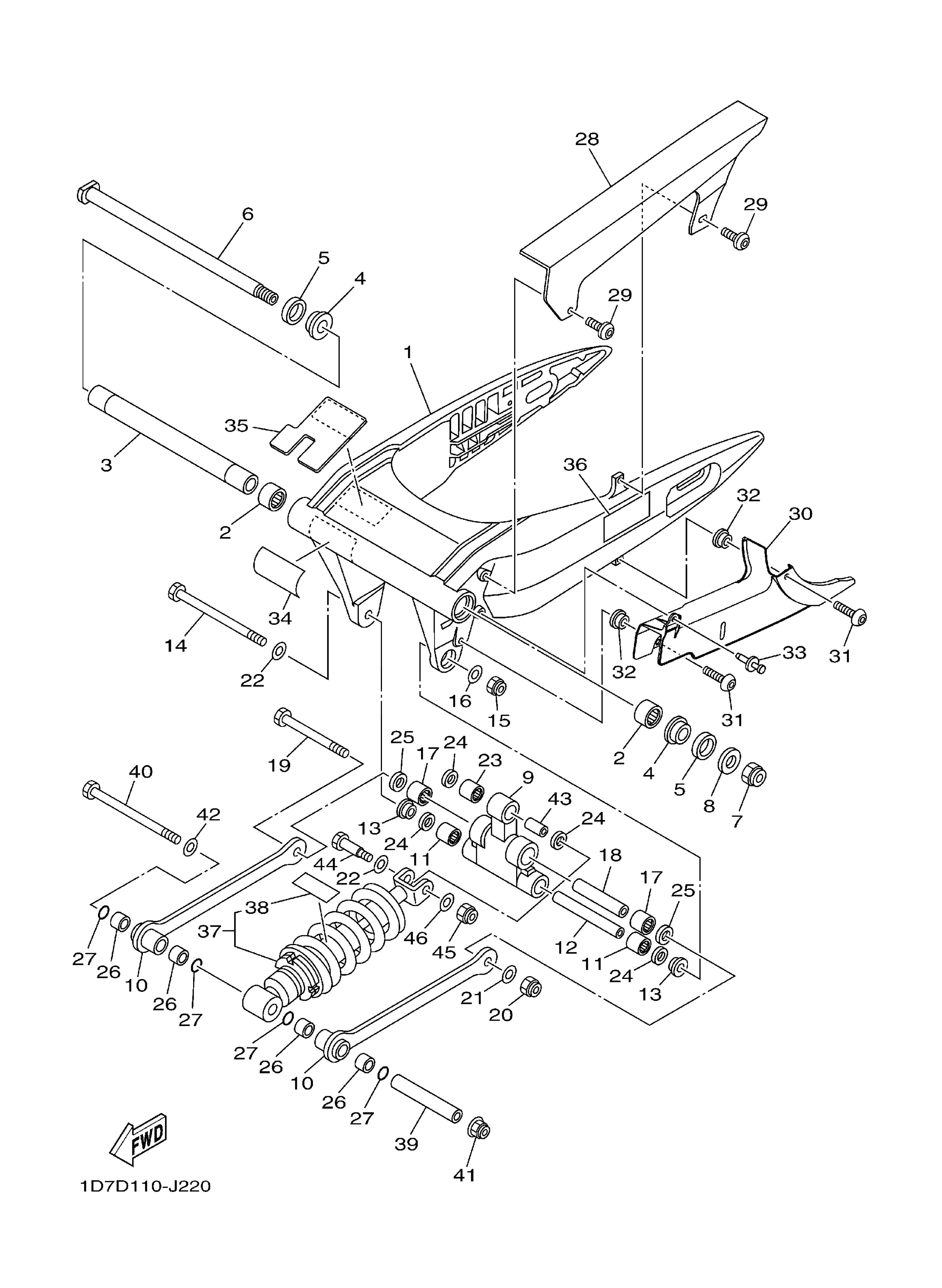 Rear Arm Suspension