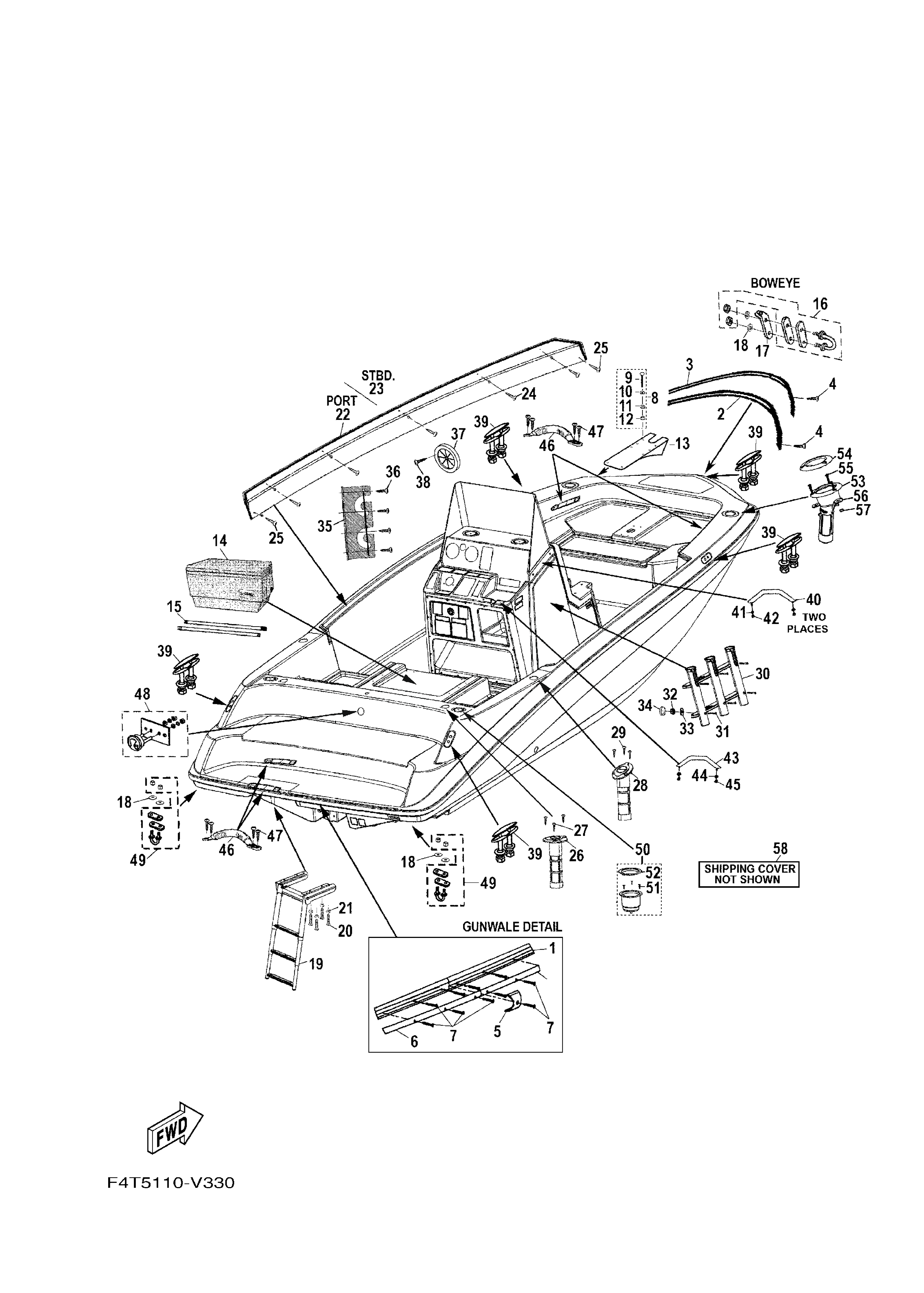 Hull Deck Fittings