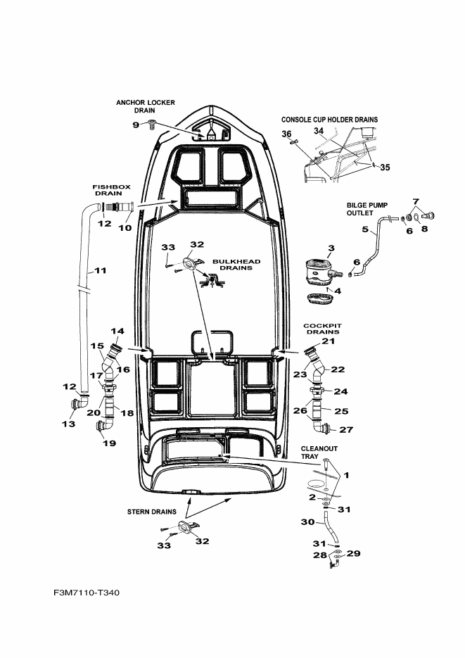 Deck Drain Fittings
