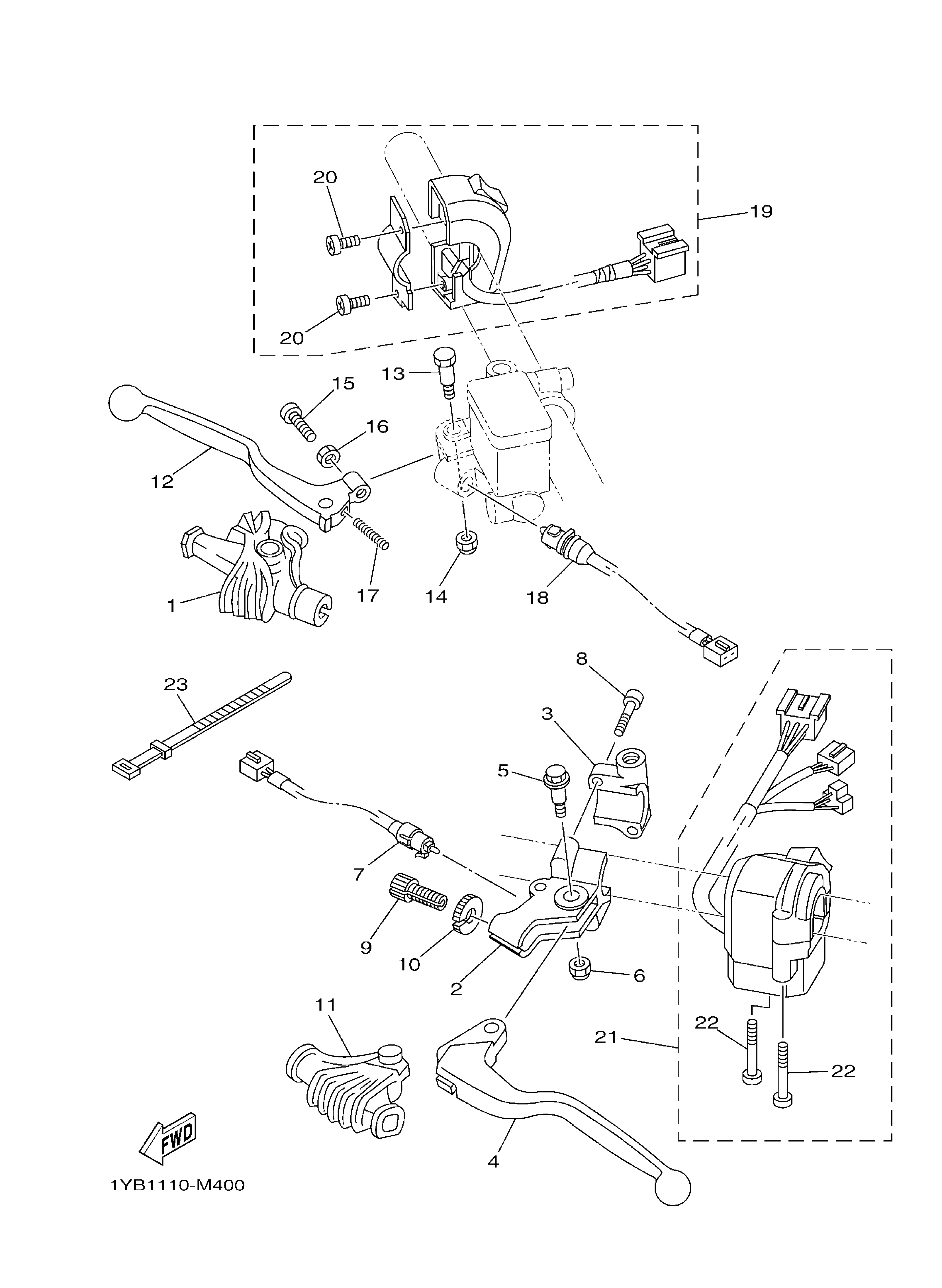 Handle Switch Lever