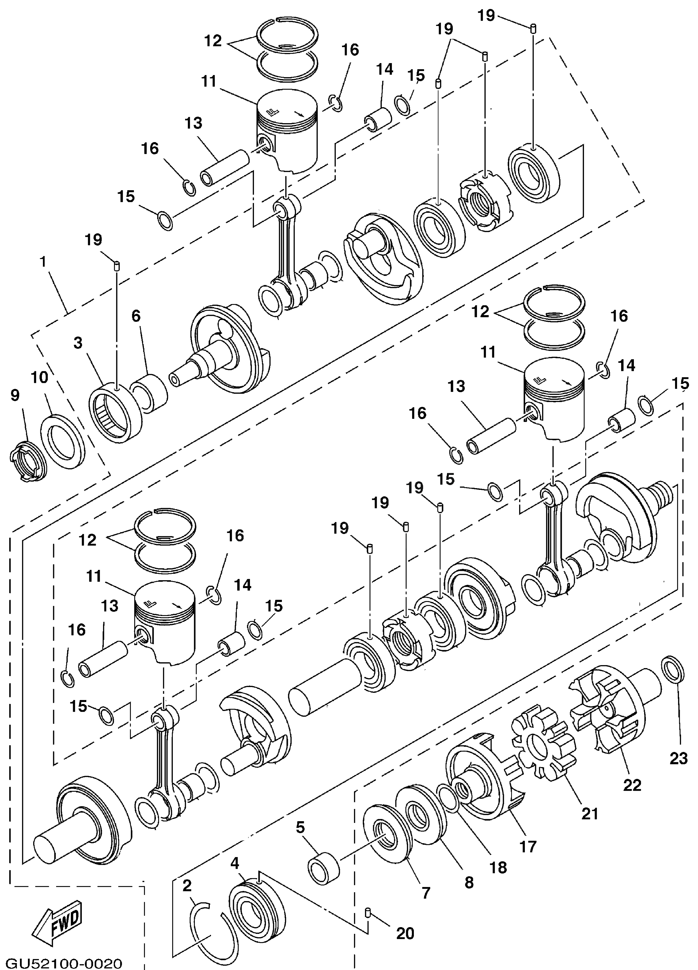 Crankshaft Piston