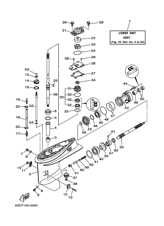 Lower Casing & Drive