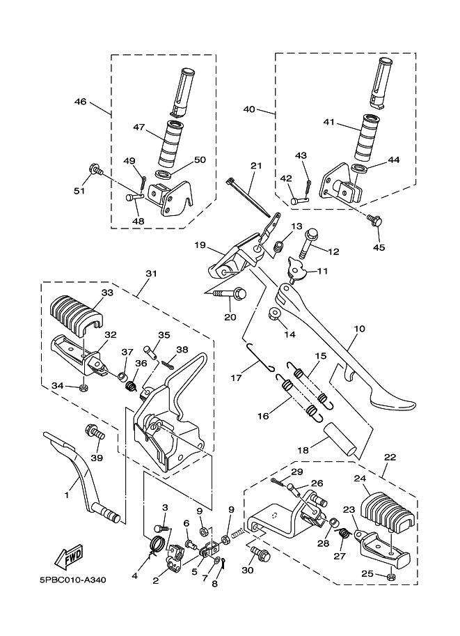 Stand & Footrest
