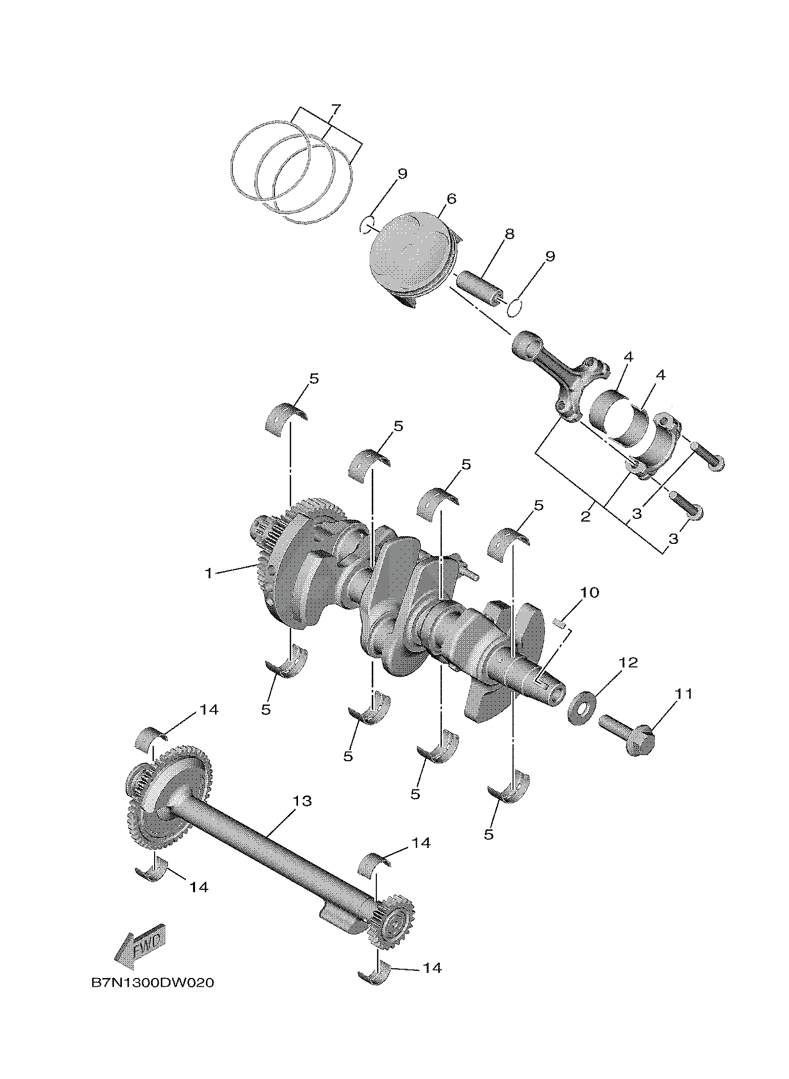 Crankshaft & Piston