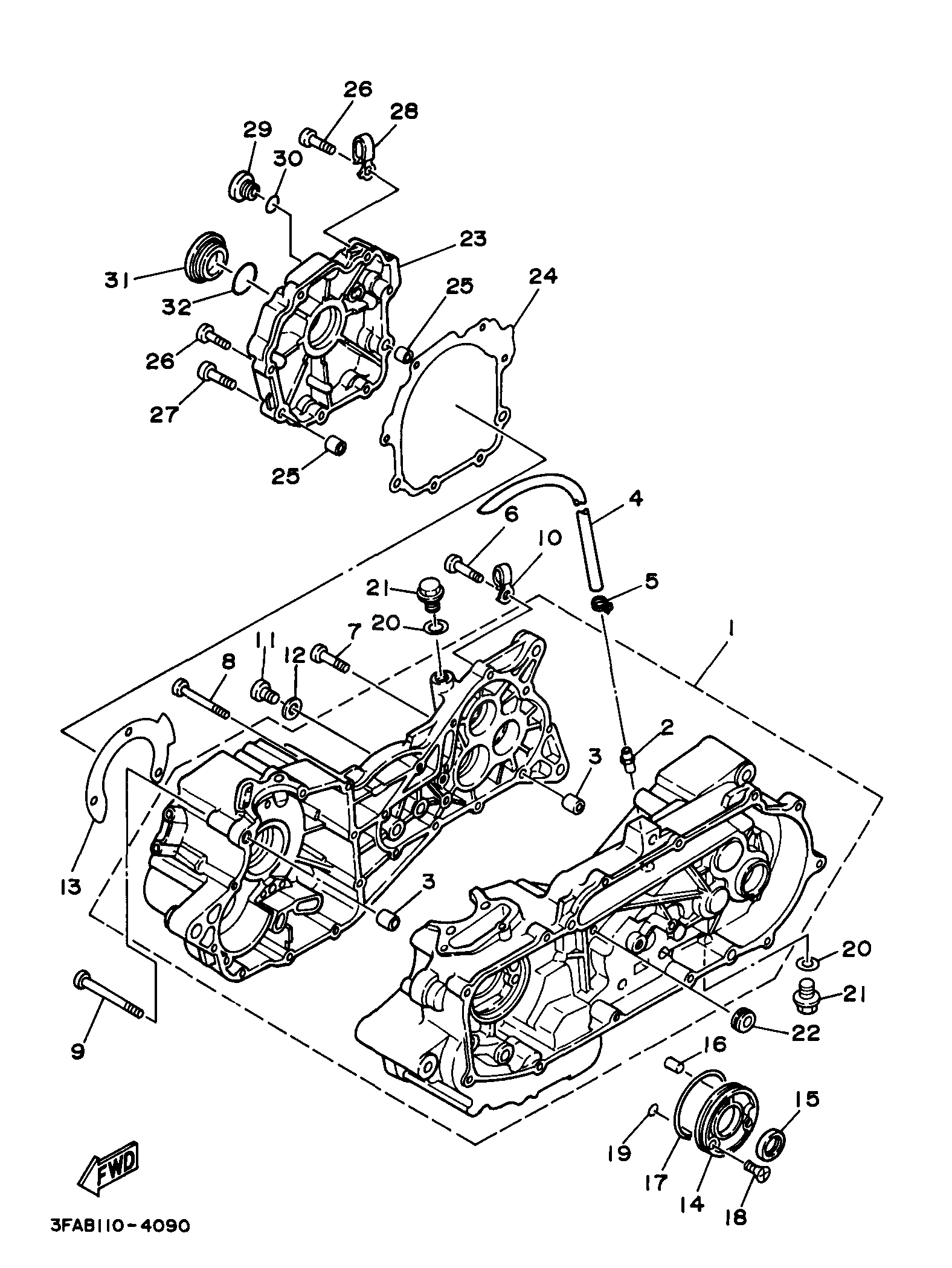 Caja del cigüeñal