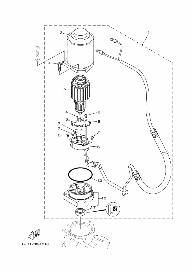 Power Trim & Tilt Assembly