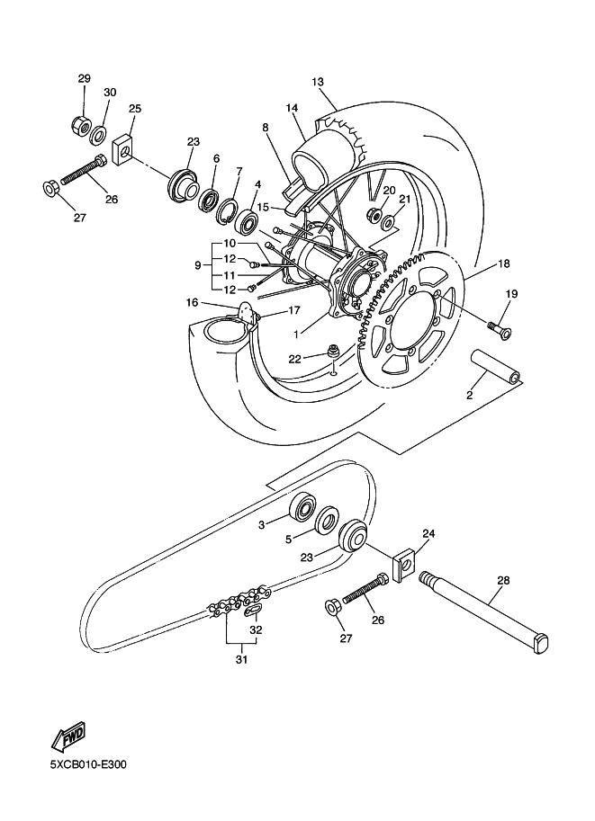 Rear Wheel