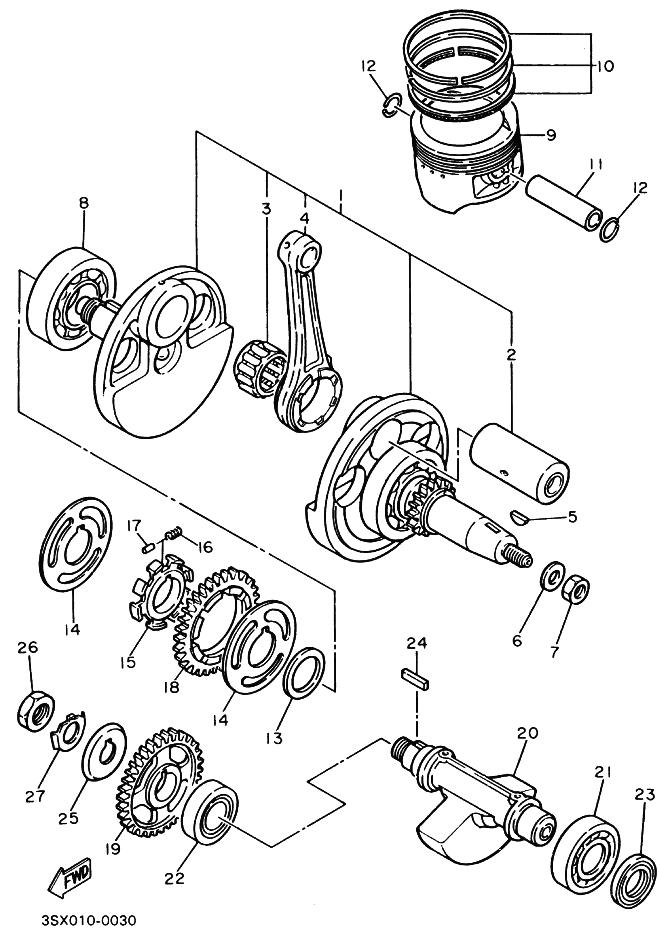 Crankshaft Piston