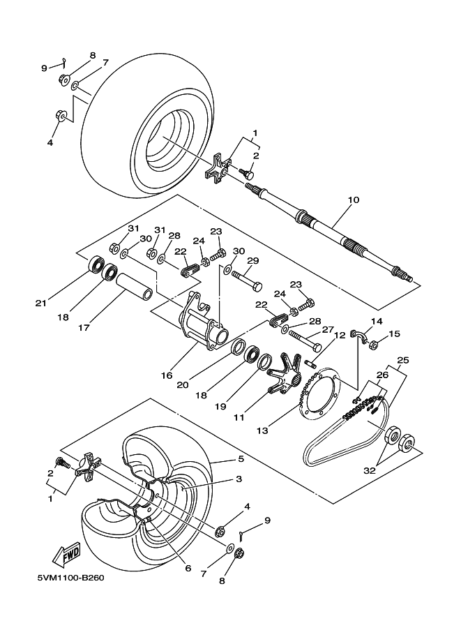 Rear Wheel