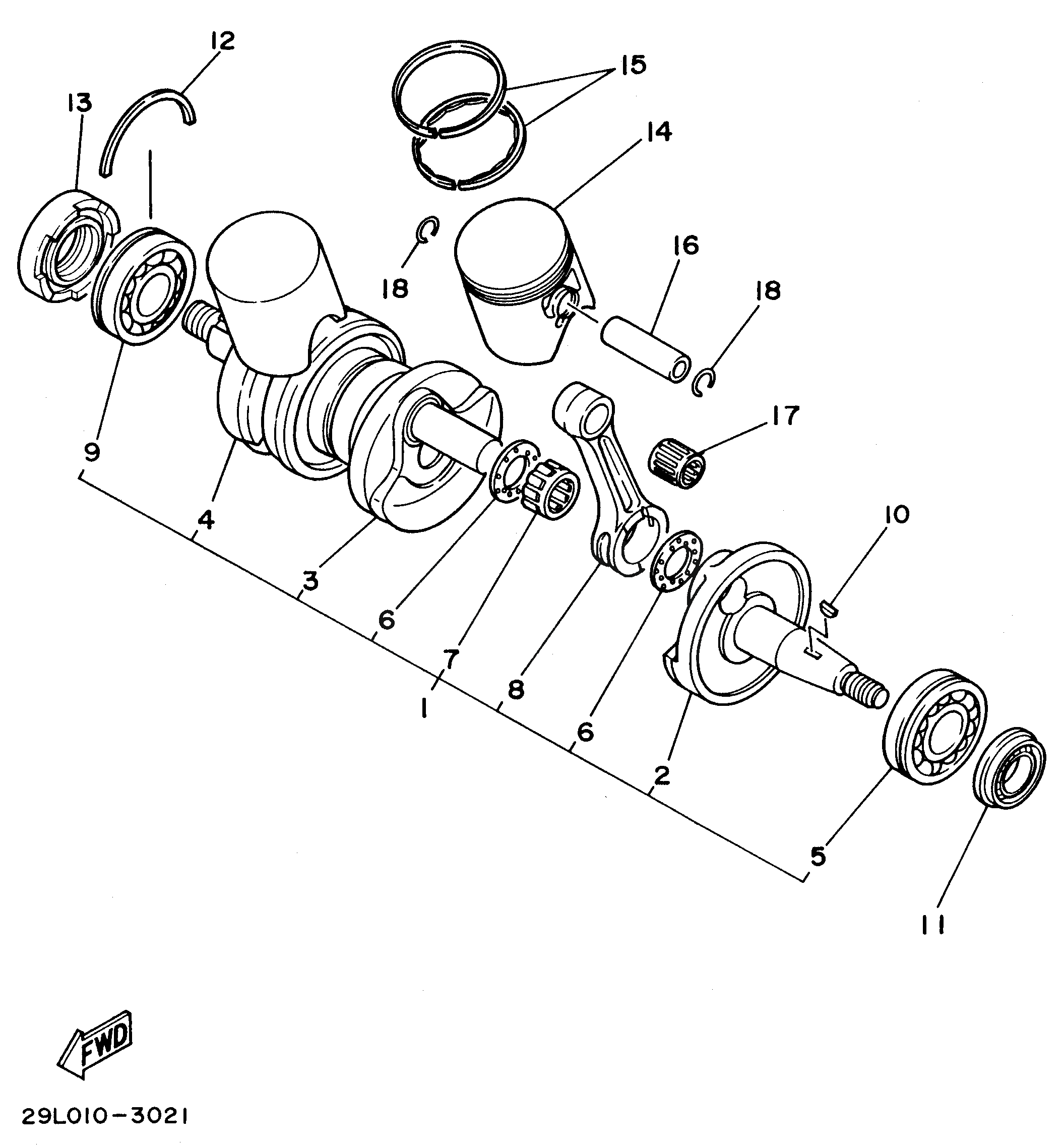 Crankshaft Piston