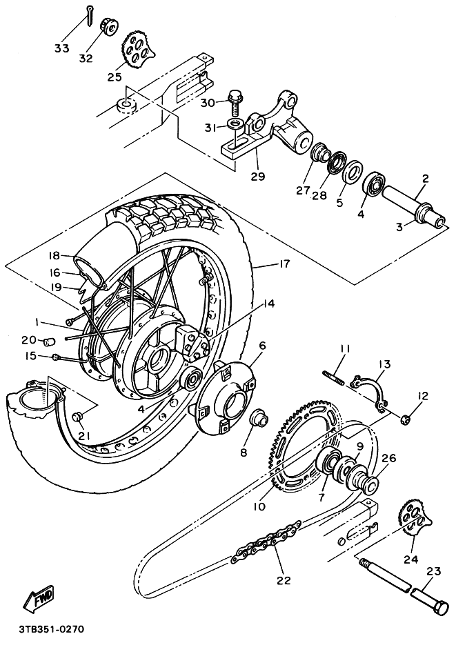 Rear Wheel