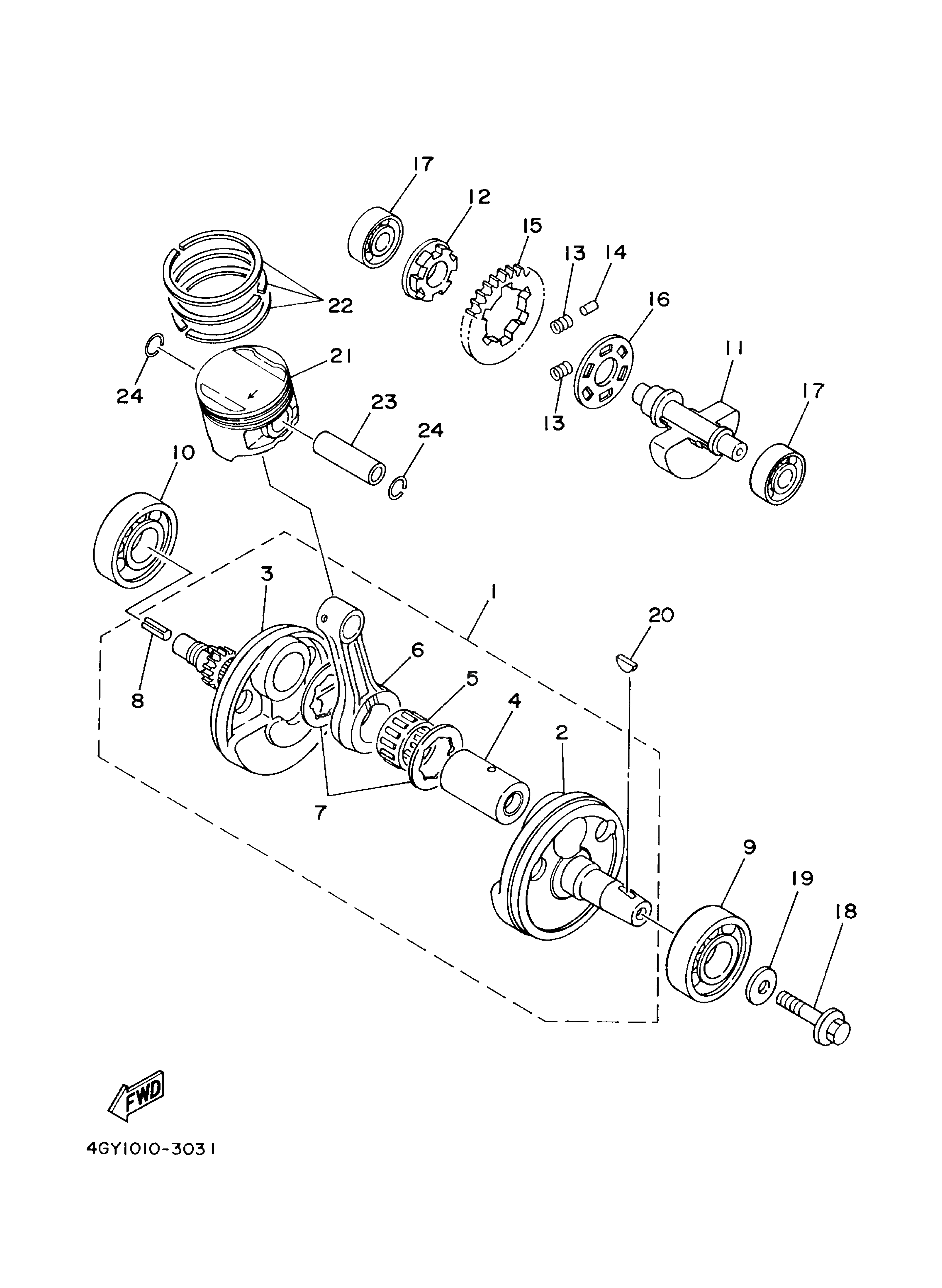 Crankshaft Piston