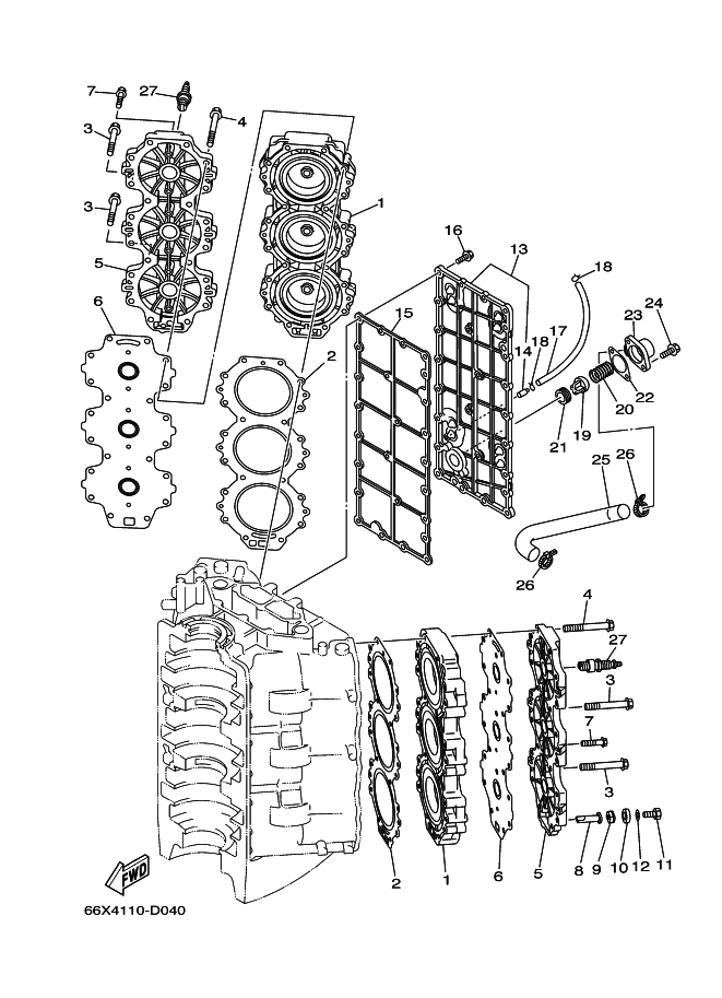 Cylinder & Crank Case