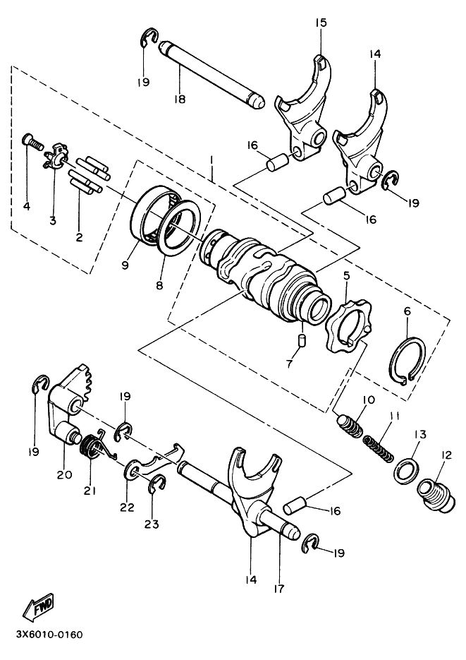 Shift Cam & Fork