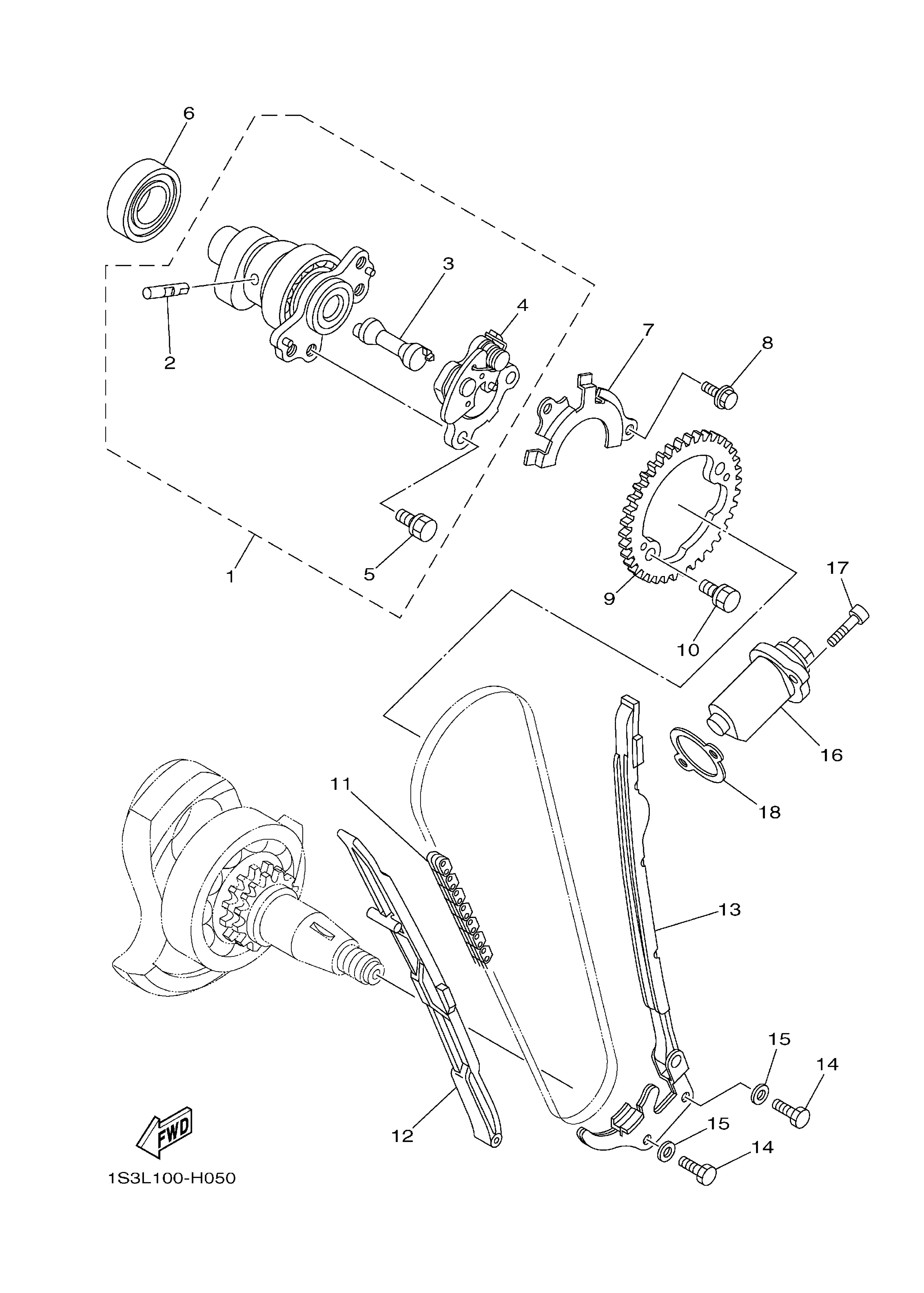 Camshaft and Chain