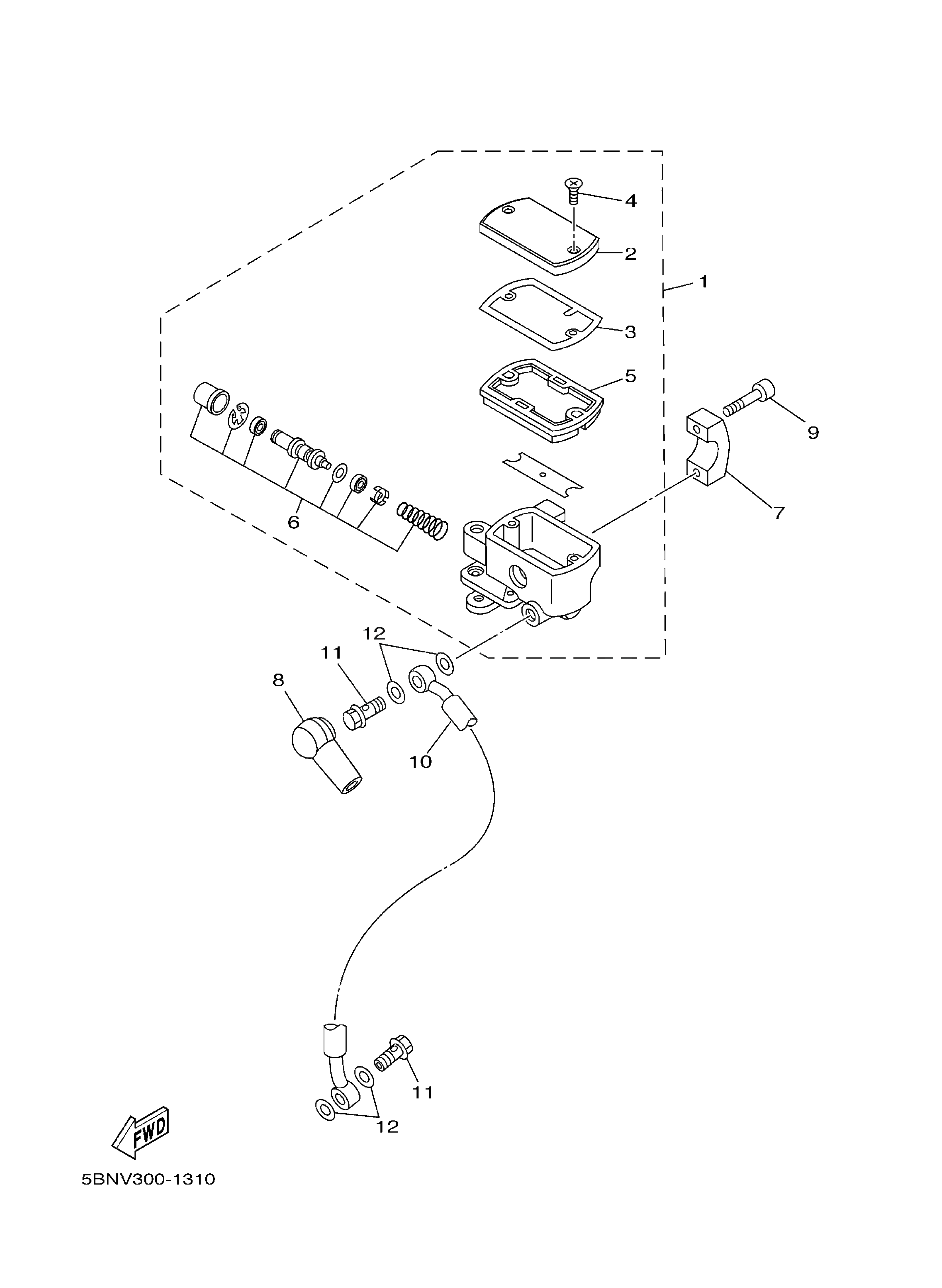 Front Master Cylinder