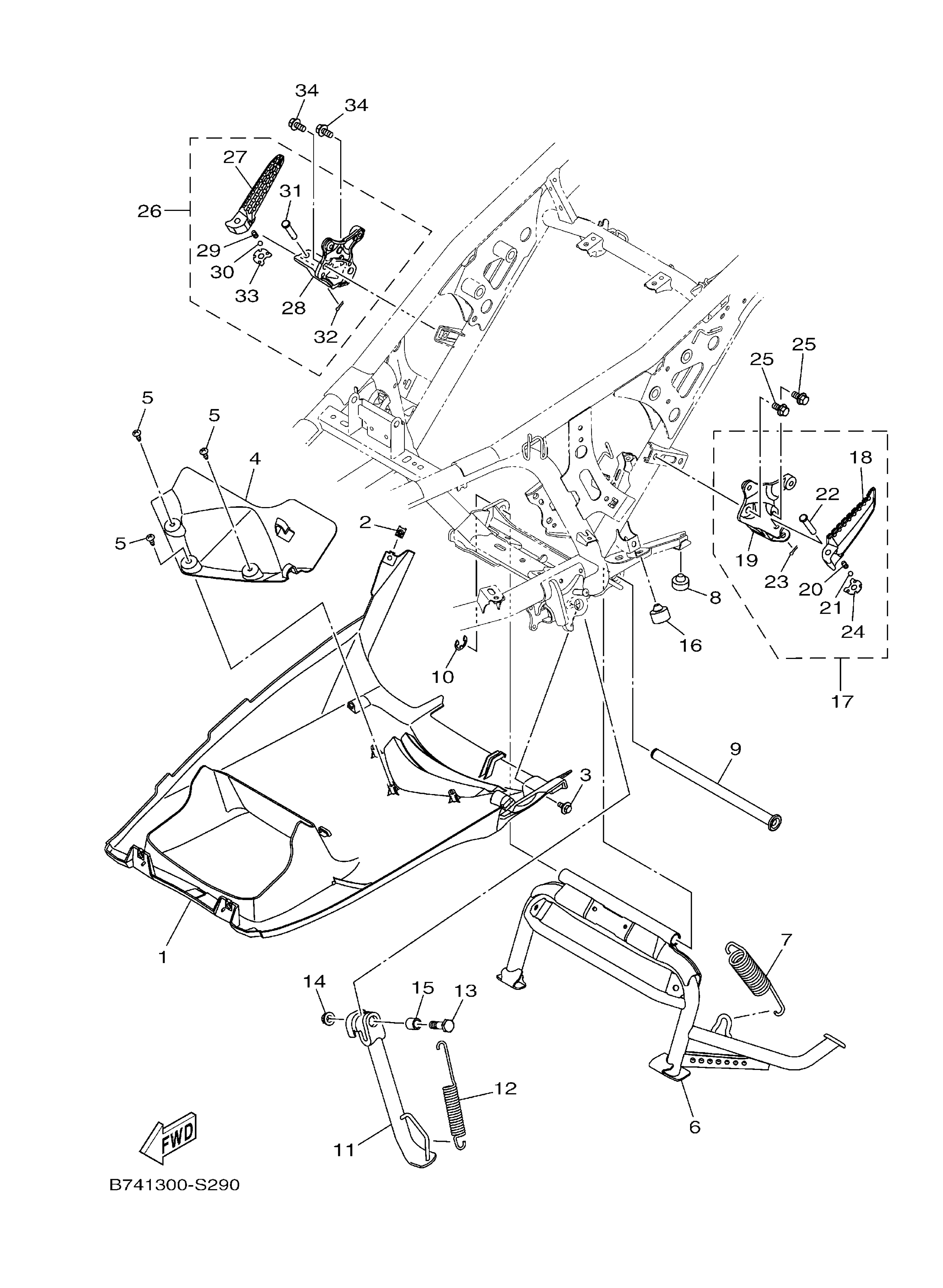 Stand & Footrest