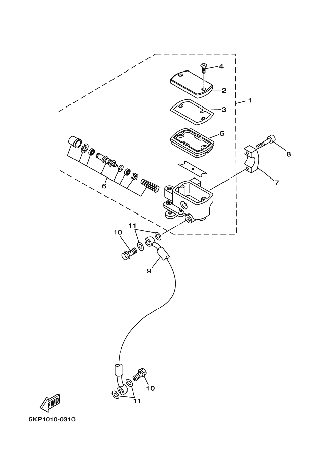 Front Master Cylinder