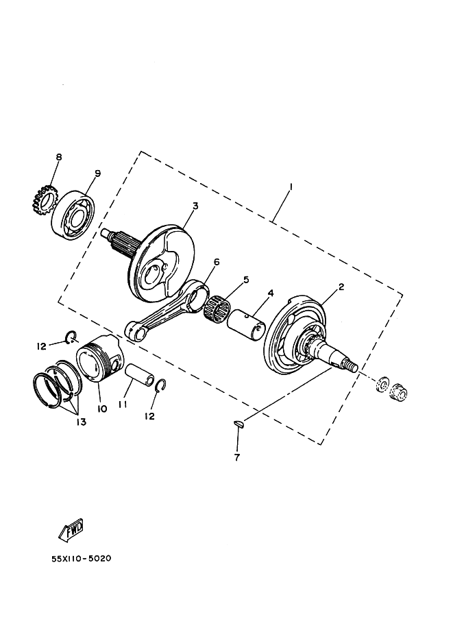 Crankshaft Piston