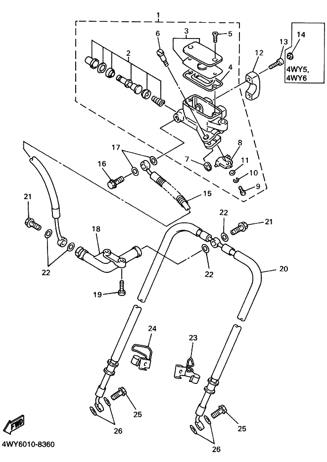 Front Master Cylinder