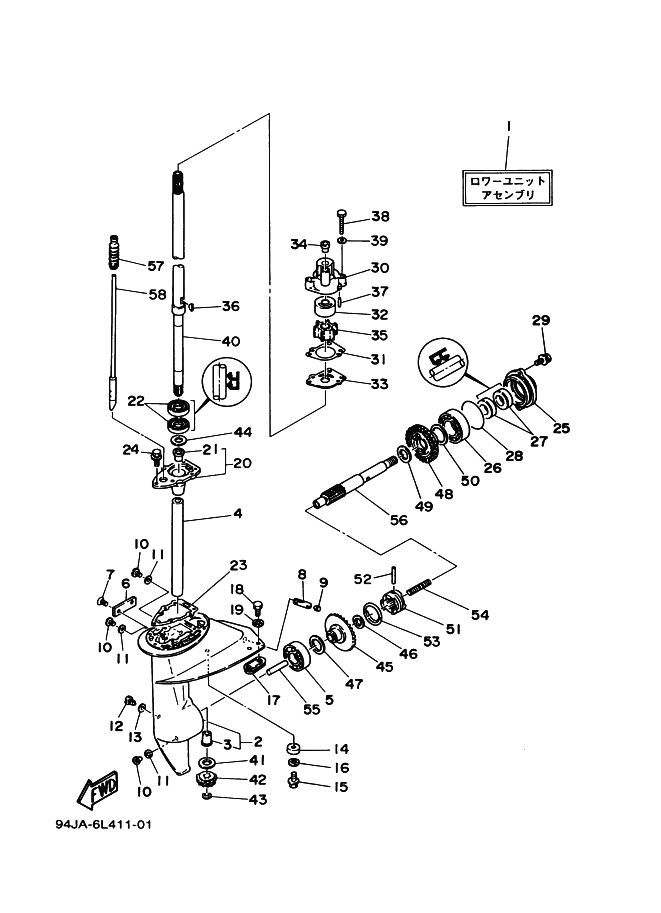 Lower Casing Drive