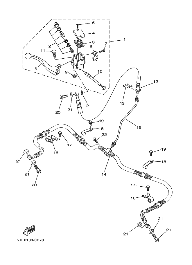 Master Cylinder Front