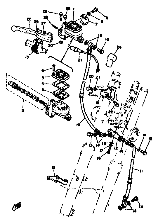 Master Cylinder Front
