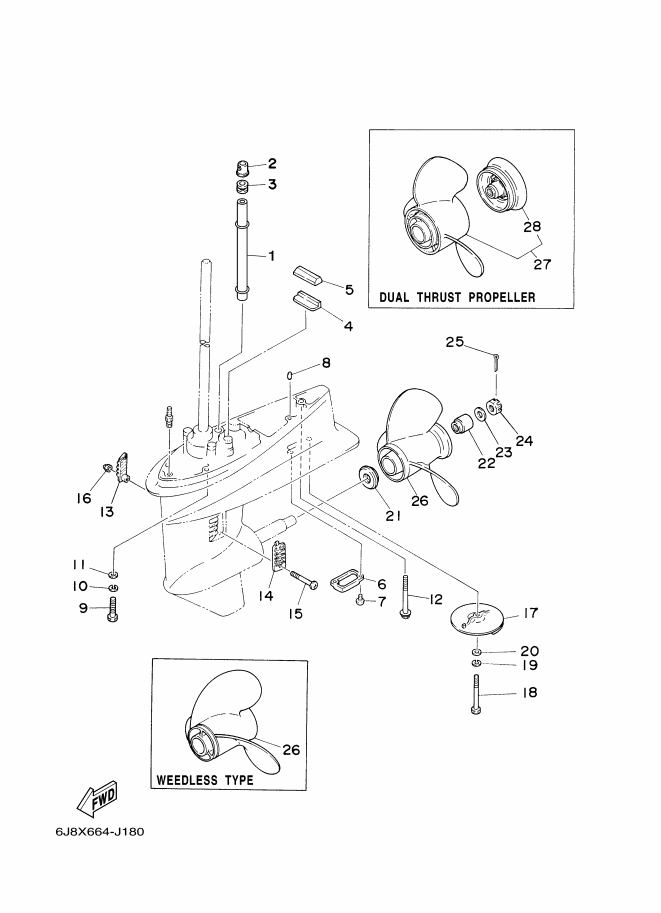 Propeller Transmission Control Box