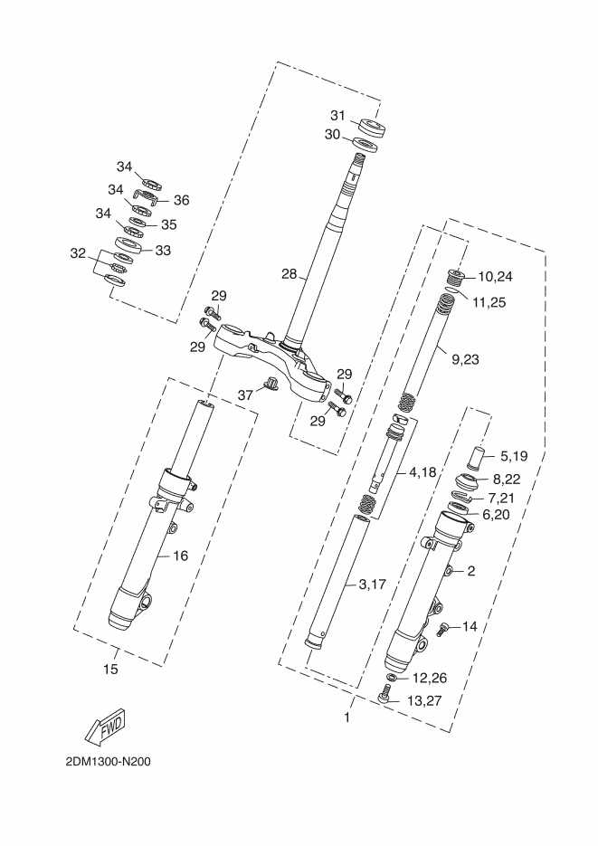 37PF31450000 OIL SEAL Yamaha YoshiParts
