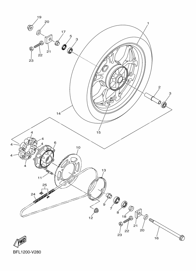 Rear Wheel